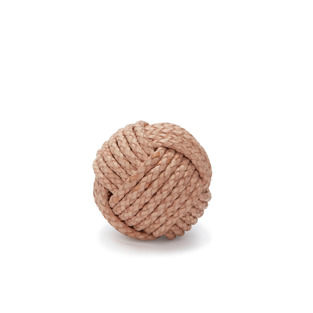The Sailors Knot Object in Leather