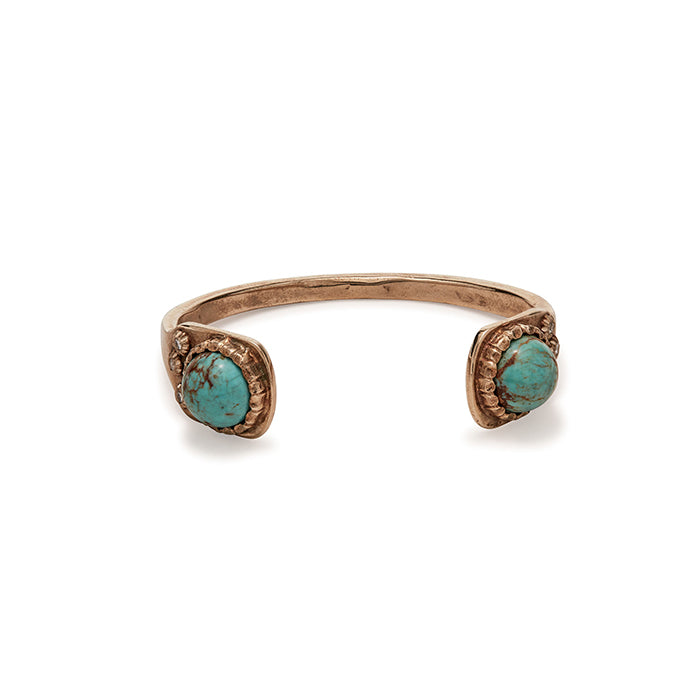Turquoise Two Cab Cuff